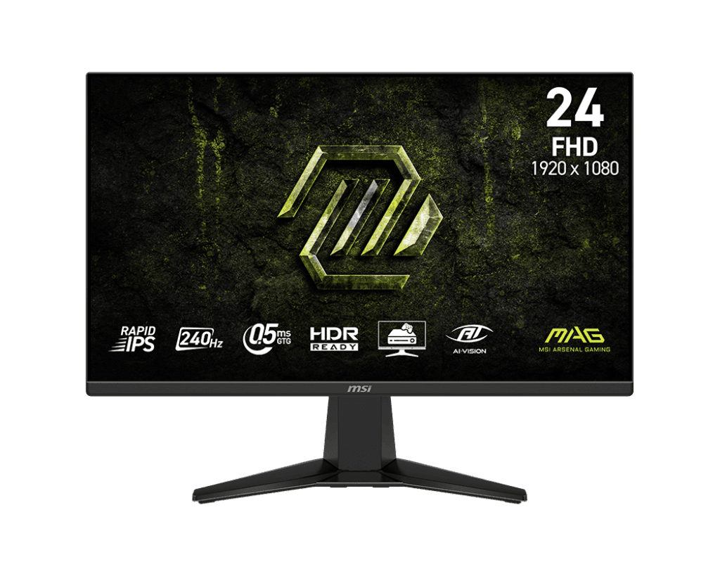 MONITOR LED IPS 23.8″ MSI OPTIX MAG 245F X24 – 0.5MS – 240HZ – 1920X1080