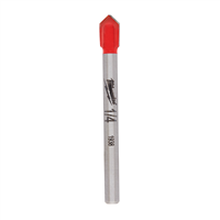 Broca Vidrio y Azulejo 1/4" Milwaukee