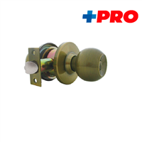 Cerradura Pomo Bronce Antiguo Sin Llave + Pro