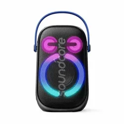 Parlante Bluetooth Anker A33A1Z11, 80W, IPX7, Color Negro