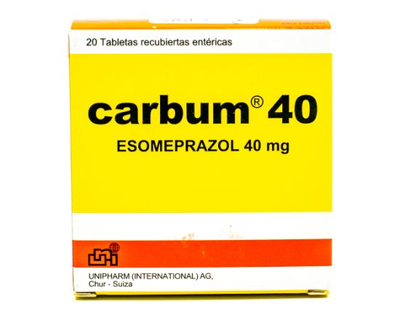 Carbum, 40 mg, 1 tableta