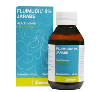 FLUIMUCIL JARABE 100 MG/ 5 ML 120 ML