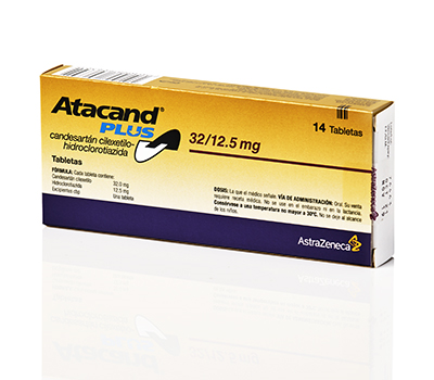 ATACAND PLUS 32/12.5MG TABLETAS VIA ORAL X14