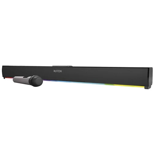 Barra de Sonido Unno Tekno Harmony Colors Sound Bar 36″ con microfono – SP9301BK