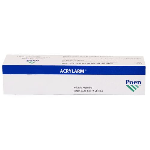 ACRYLARM 0.2% GEL OFTALMICO 10 G