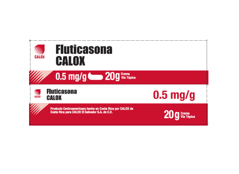 Fluticasona Calox 0.05% crema 20 g