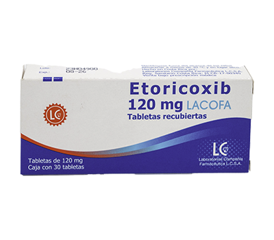ETORICOXIB LACOFA TABLETAS 120 MG X 30