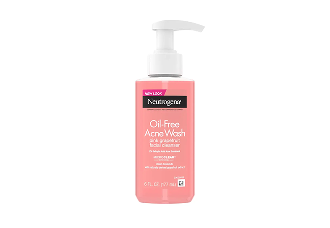 Neutrogena Limpiador Facial Oil-Free Acné Toronja 177ml