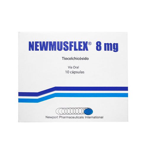 NEWMUSFLEX 8 MG X 10 TABS