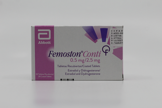 Femoston conti 0.5/2.5 mg, 28 tabletas recubiertas