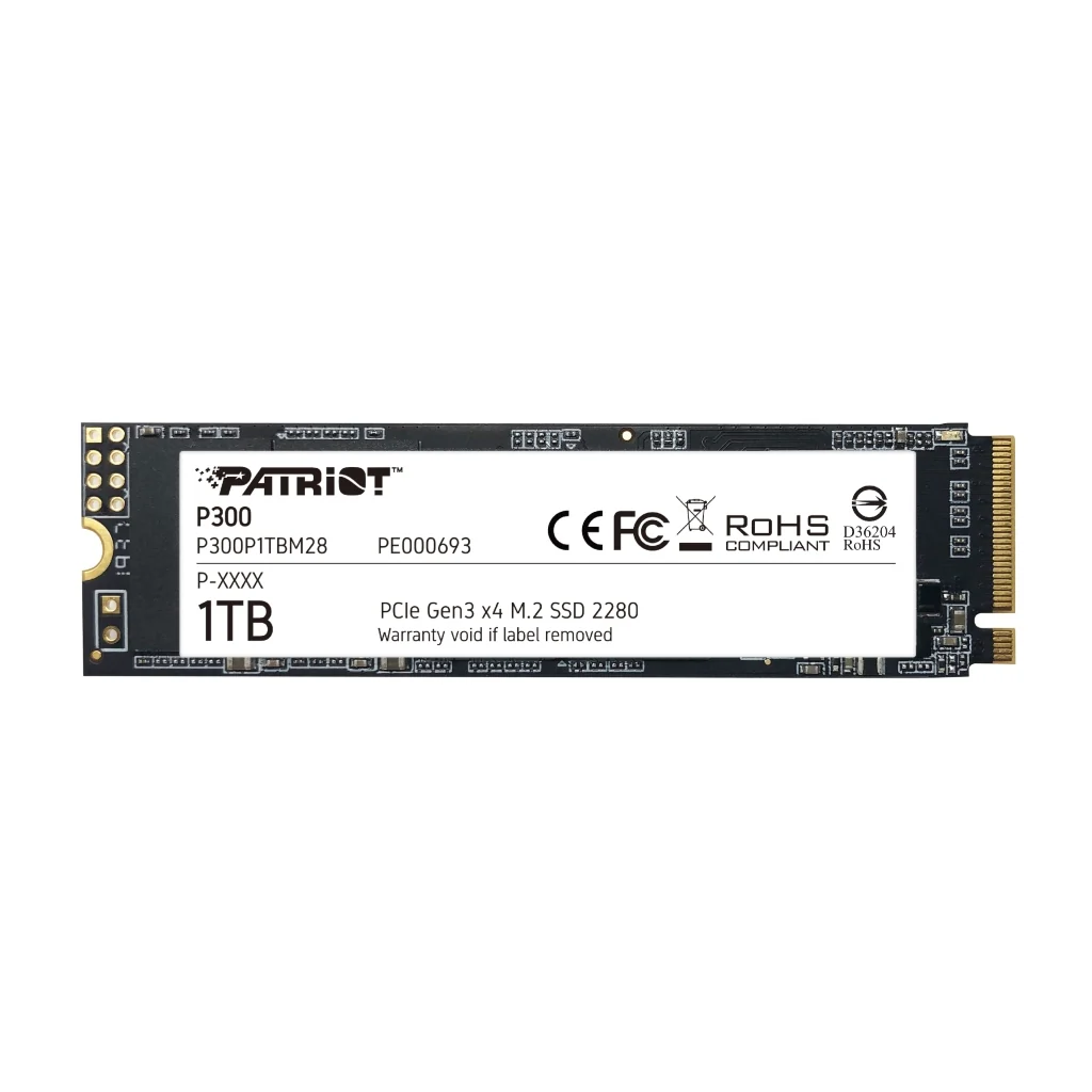 Patriot Unidad de Estado Sólido 1TB M.2, P300