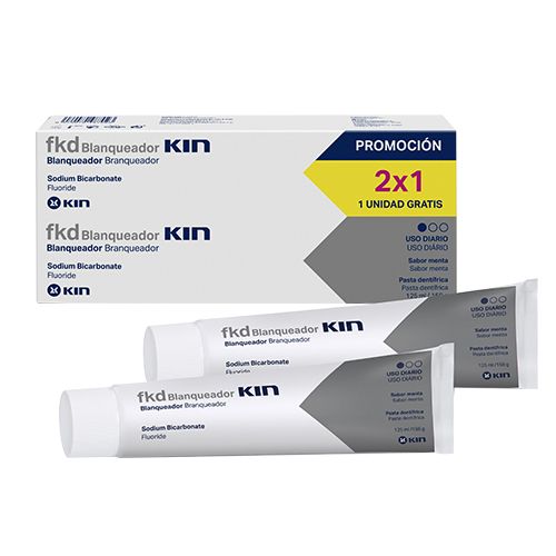 CREMA DENTAL BLANQUEADORA FKD KIN 2X1 125 ML