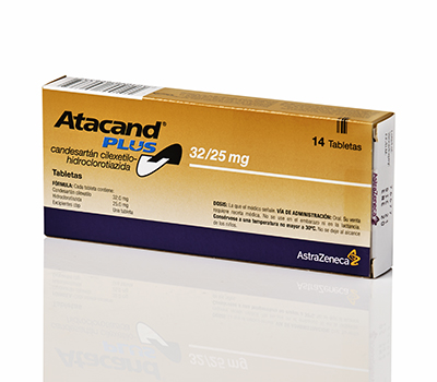 ATACAND PLUS 32/25 MG TABLETAS VIA ORAL