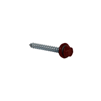 Tornillo Techo Punta Corriente Rojo 1/4 X 2" 12 Unidades