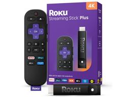 Dispositivo Roku Streamkng Stick Plus 4K,HDR, Color Negro