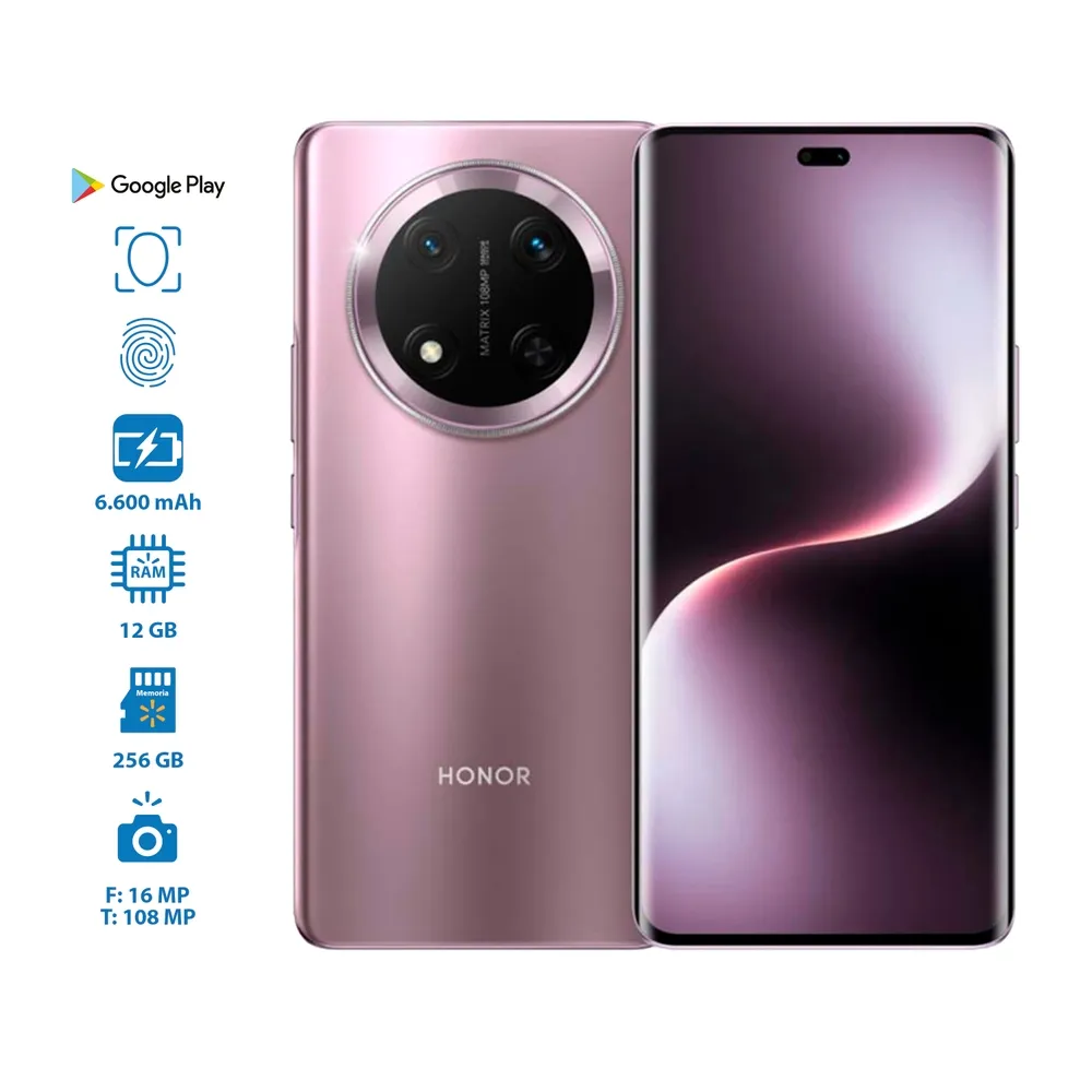 Celular Honor Magic 7 Lite 12GB RAM 256GB Almacenamiento