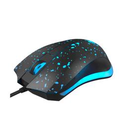 Xtech - XTM-411 - Mouse - USB - Wired - Black - Gaming 3600Dpi
