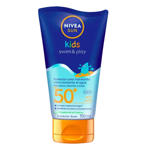 Nivea Sun Kids Swin & Play FPS-50+ emulsión 150ml