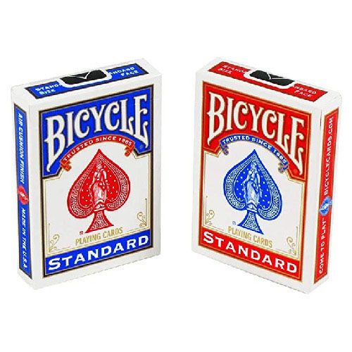 BARAJA BICYCLE RIDER BACK ROJA-AZUL DISPLAY/12