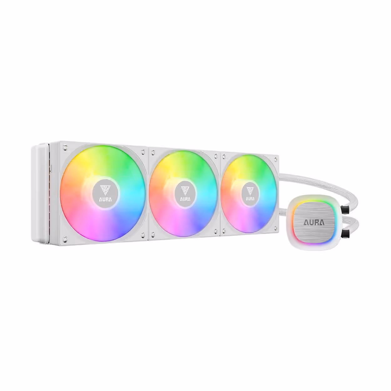 ENFRIAMIENTO LIQUIDO GAMDIAS AURA GL360 V2 ARGB – BLANCO
