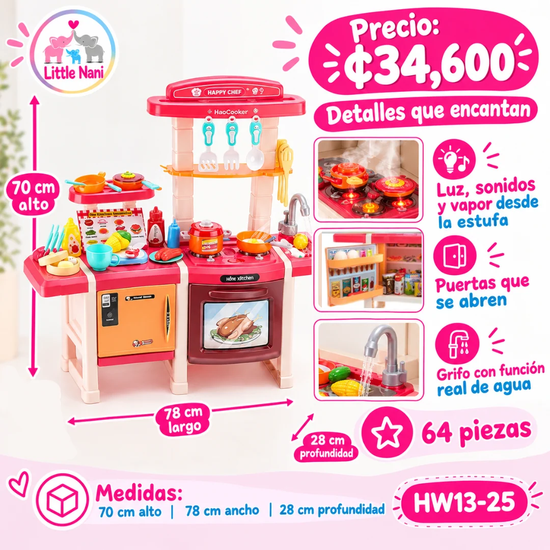 Cocina plástica hw13-24/13-25