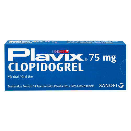PLAVIX COPIDOGREL COMPRIMIDOS 75 MG