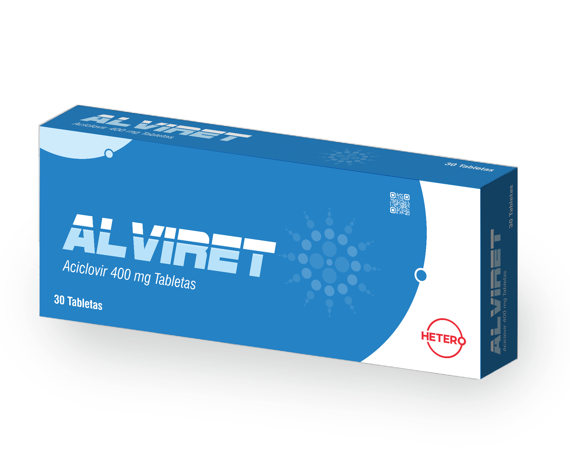 Alviret 400 mg x30 Tabletas