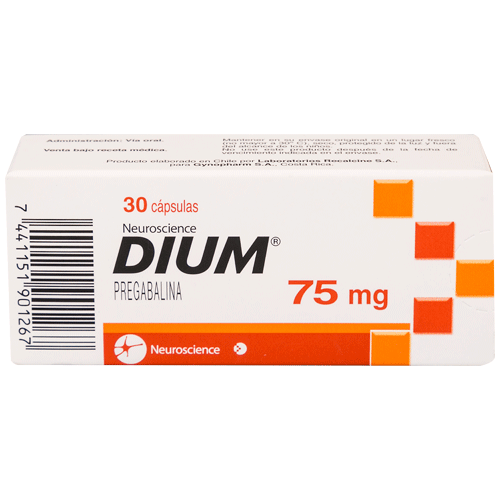 DIUM CAPSULAS 75 MG