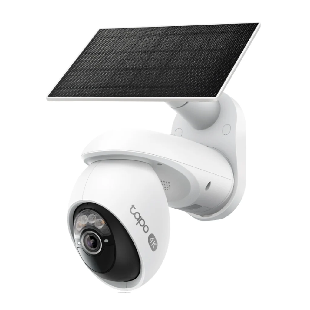 TP-Link Tapo Cámara de Seguridad Smart Wi-Fi 8 MP con Panel Solar, Tapo C660 KIT