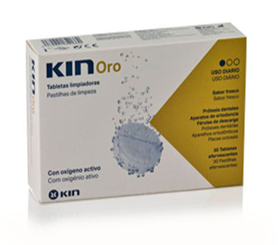 KIN ORO TABLETAS LIMPIADORAS x 30 uds