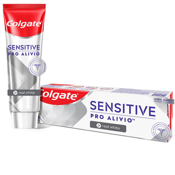 Colgate pasta dental Pro-Alivio Real White 75ml