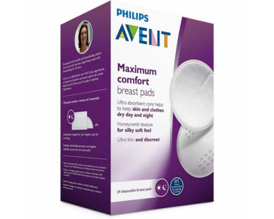 Protectores de lactancia Avent 24 Unidades