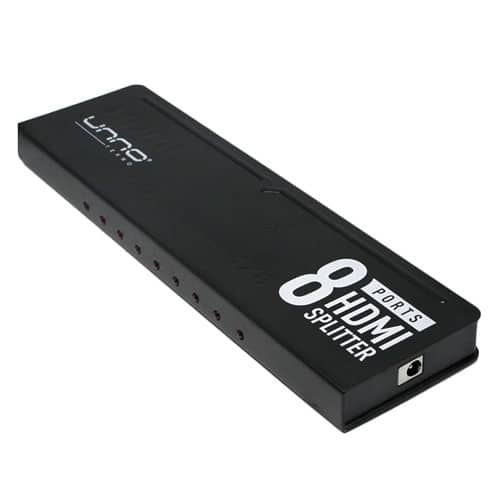 Unno Tekno Splitter HDMI 1 Entrada / 8 Salidas – HB1206BK