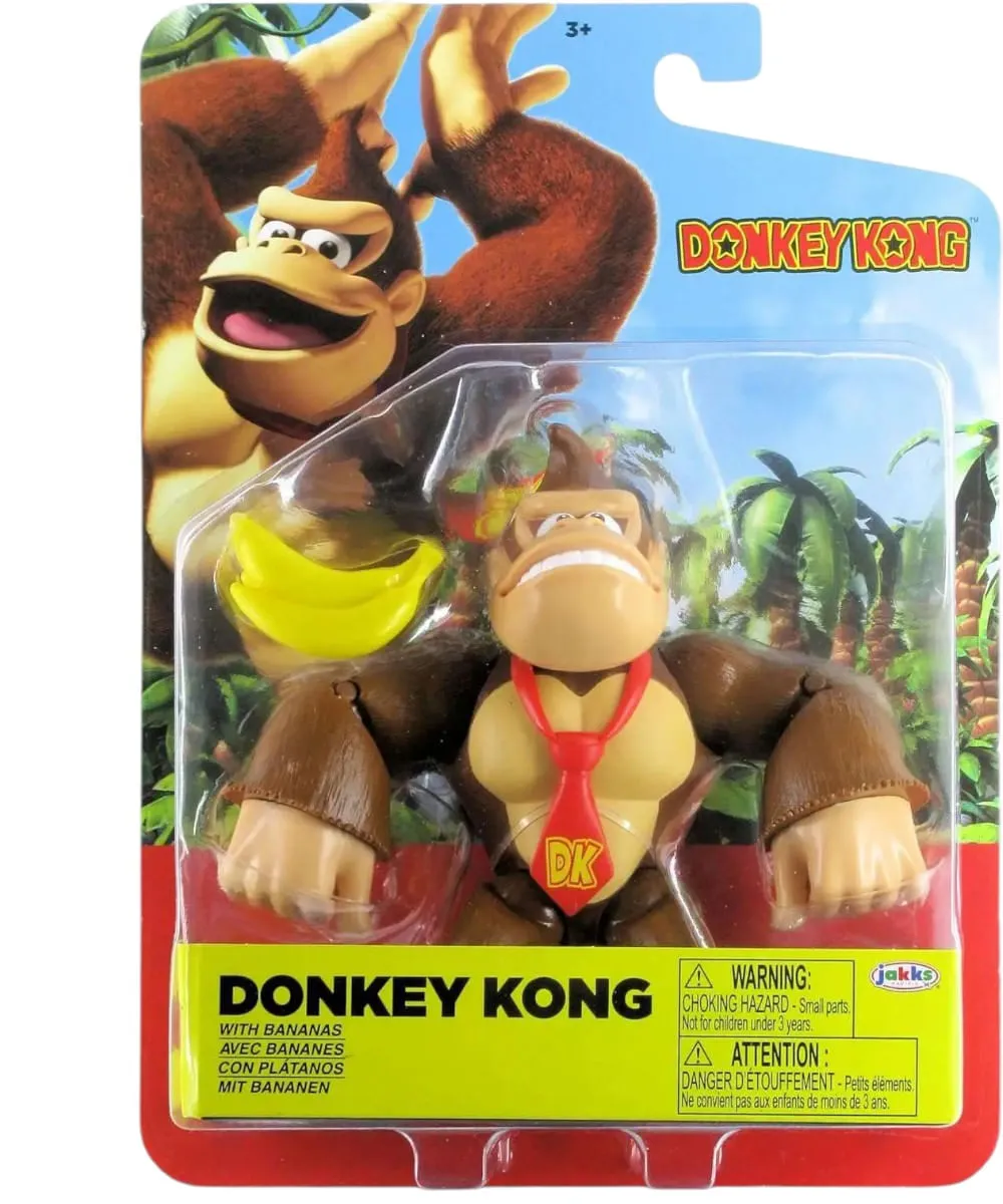 Donkey Kong figura articulada 6 cm