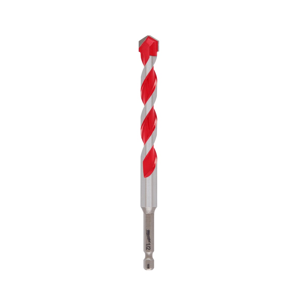 Broca para concreto 1-2 x 4 x 6 pulg zanco hex 1-4