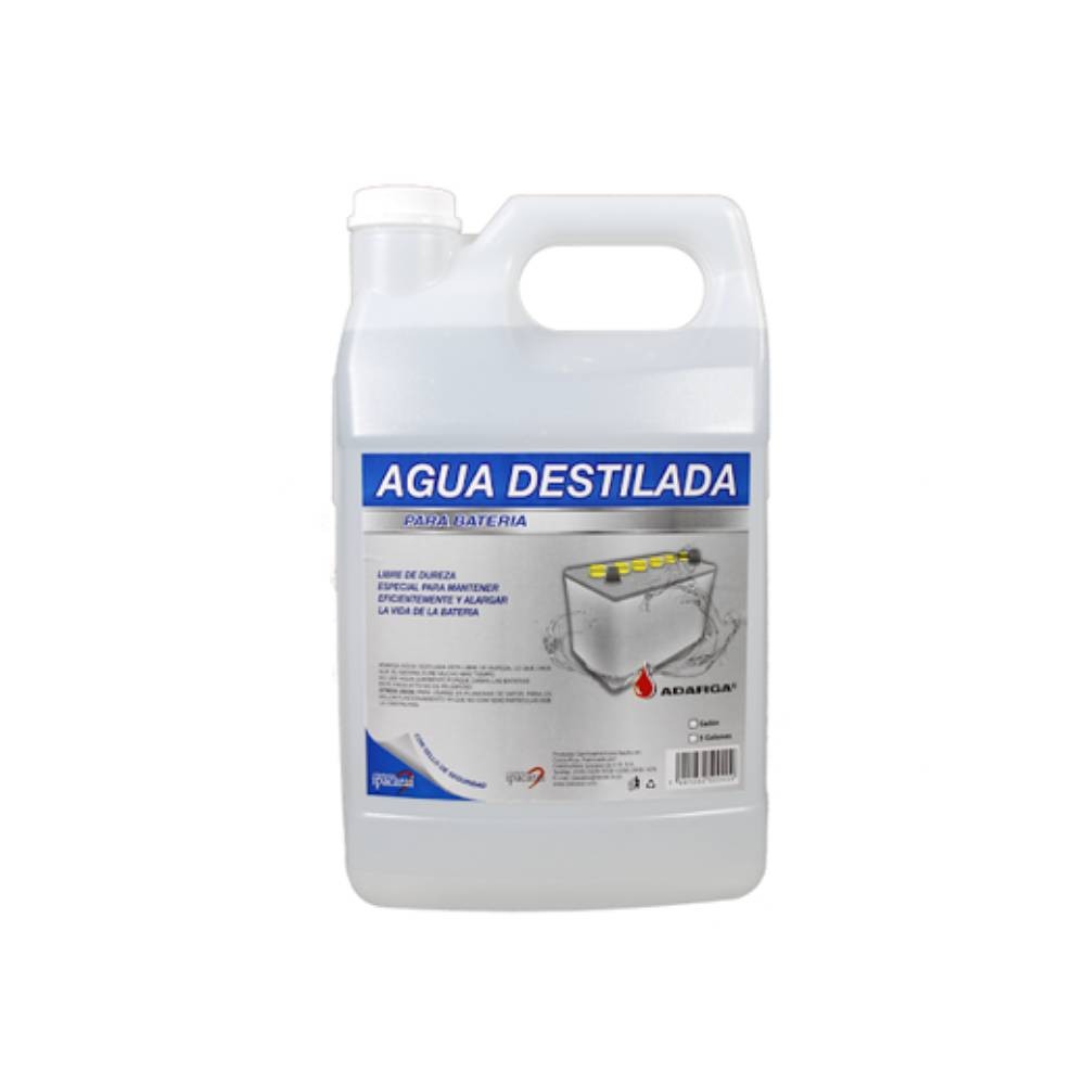 Agua destilada 1 gal