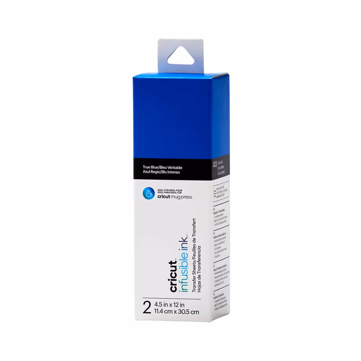CRICUT HOJA DE TRANSFERENCIA INFUSUBLE INK – BLUE – 2 HOJAS
