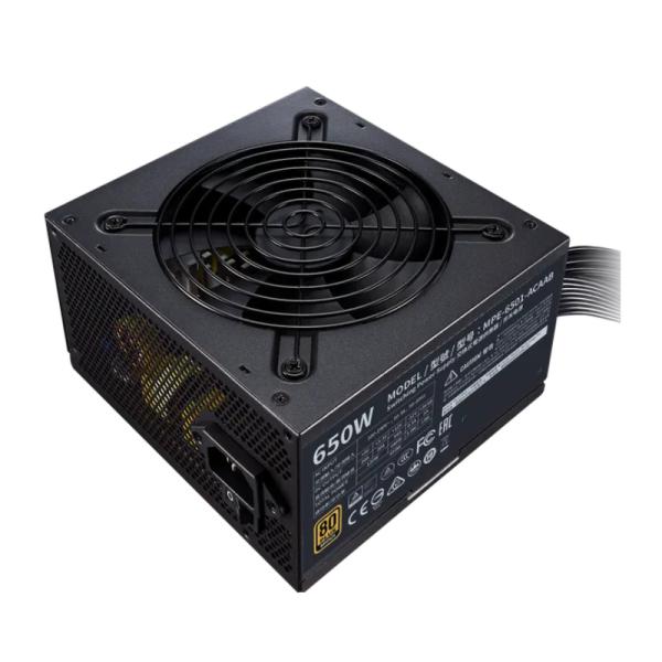 Fuente de Poder Cooler Master MWE Bronze 650 V2 650W 80 Plus No Modular ATX – Negro