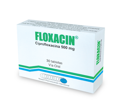 FLOXACIN 500 mg x 10 TABLETAS
