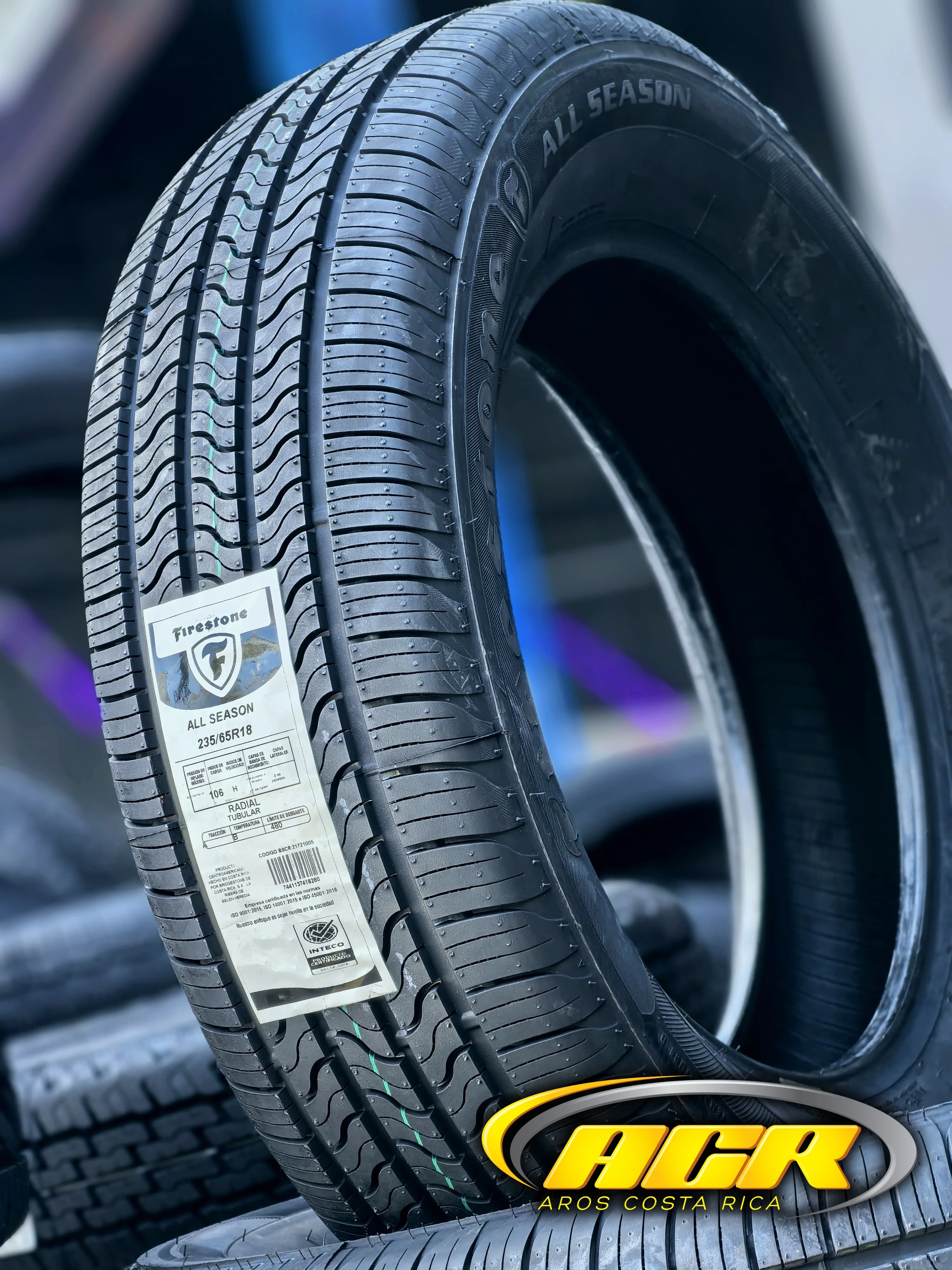 235/65R18 Firestone All Season