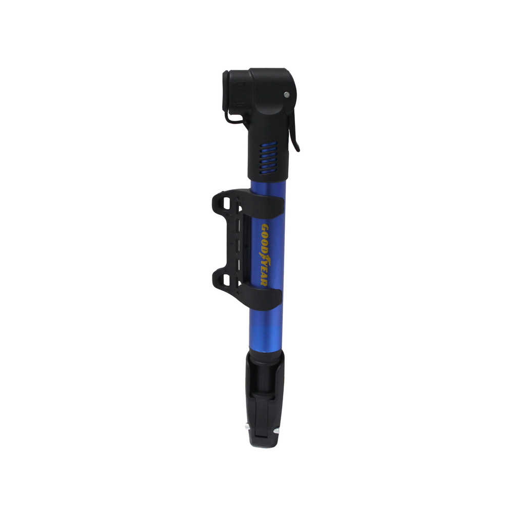 Inflador para bicicleta azul-negro