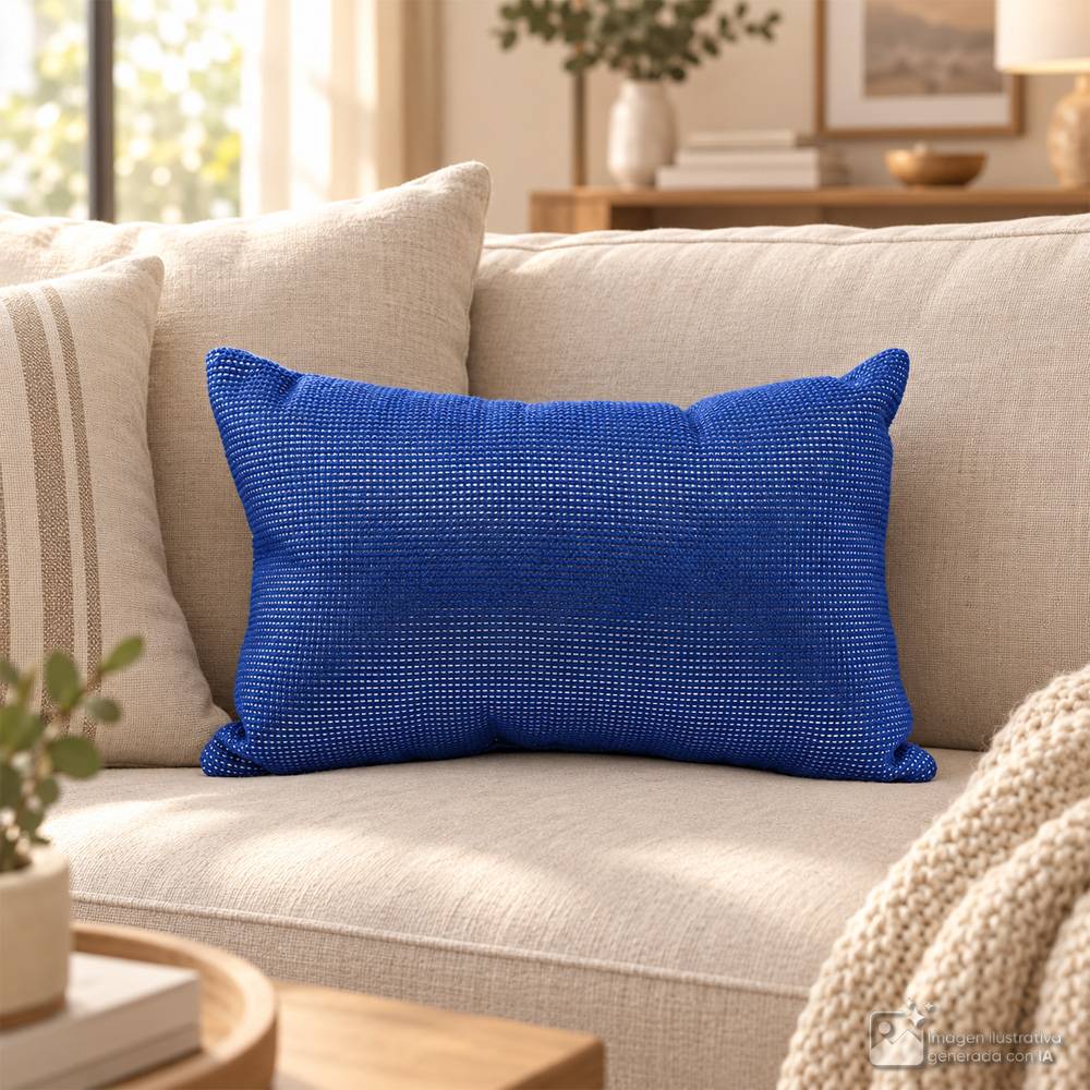 Cojin decorativo 48.2x33.4 cm blanco tffnbl