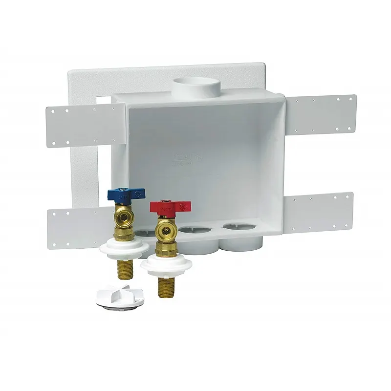 Caja empotrable para lavadora con válvulas 19 x 22,2 x 19 cm Oatey