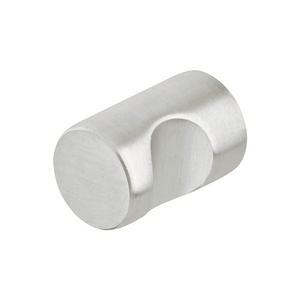 Pomo acero inoxidable mate 2x3cm