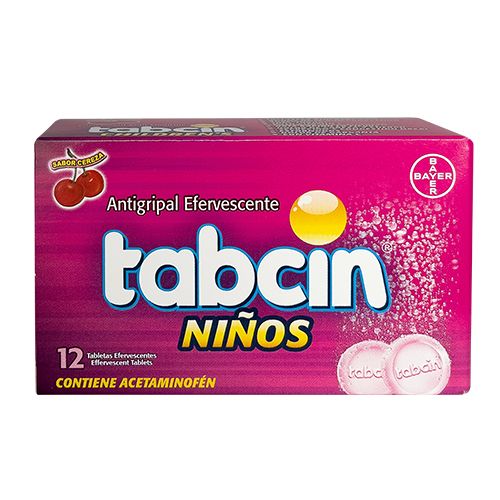 TABCIN NIÑOS X 12 TABS EFERVECENTES