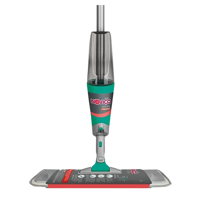 Mopa spray para pisos microfibra mango plástico 129 x 42 cm