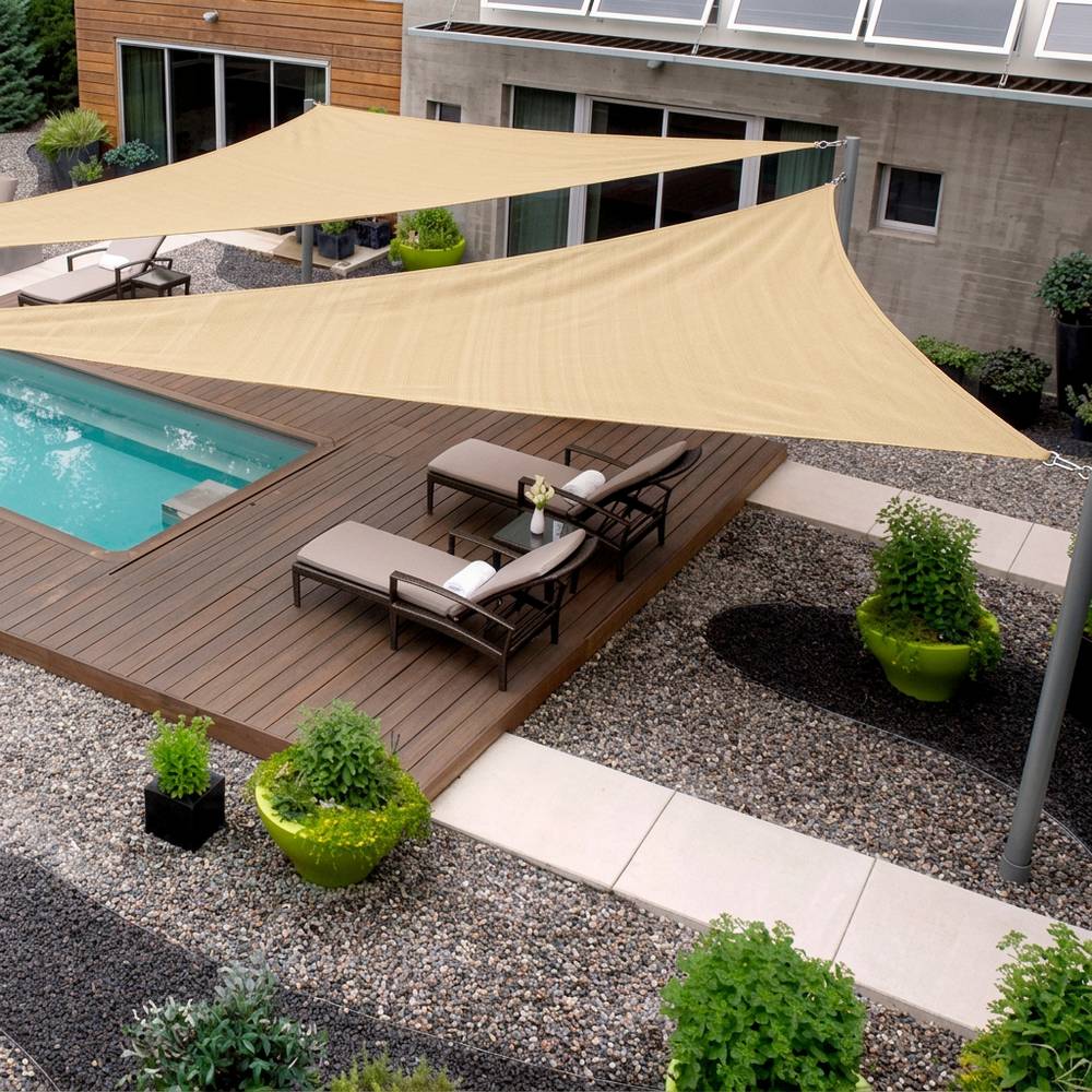 Toldo tringular 3x3x3 m