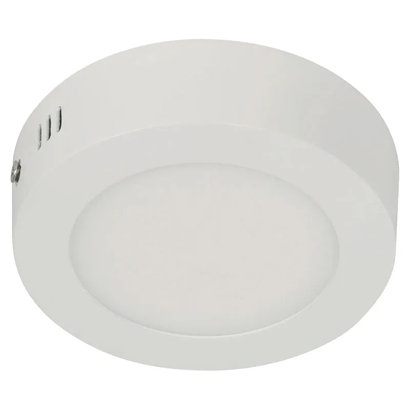 Panel led sobreponer 6 W blanco luz neutra (4.000 K) 3,6 x 12,2 x 12,2 cm