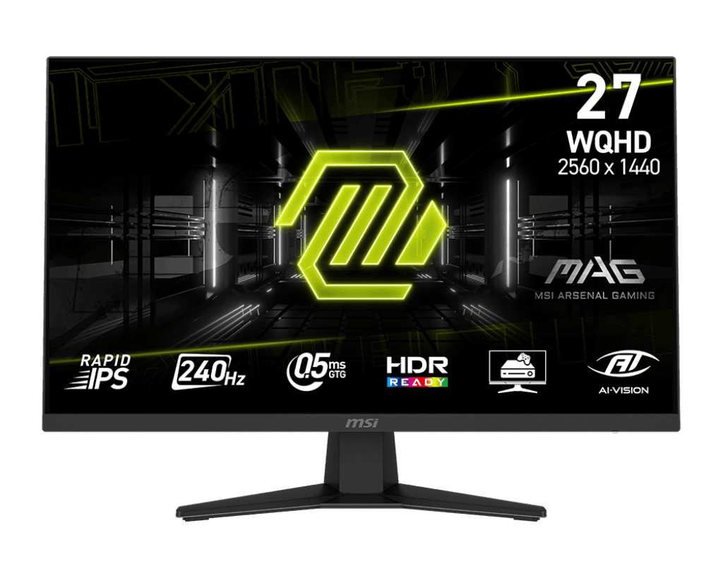 MONITOR LED IPS 27″ MSI MAG 274QF X24 0.5MS – 240HZ – 2560X1440