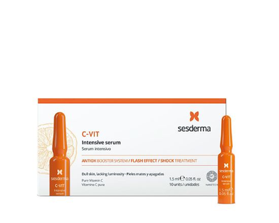 C-VIT Sesderma serum intensivo efecto flash 10 ampollas